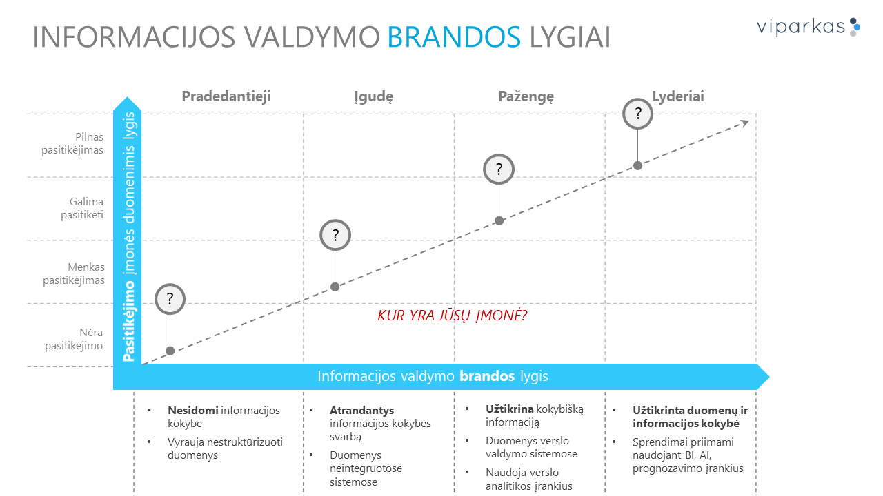 Informacijos valdymo brandos lygiai